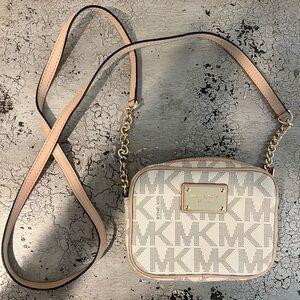 Michael Kors Ivory Small Crossbody